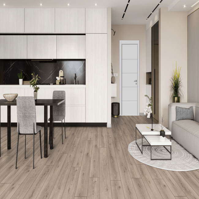 Stepclick Erasmus V groove 8mm laminate flooring AC4