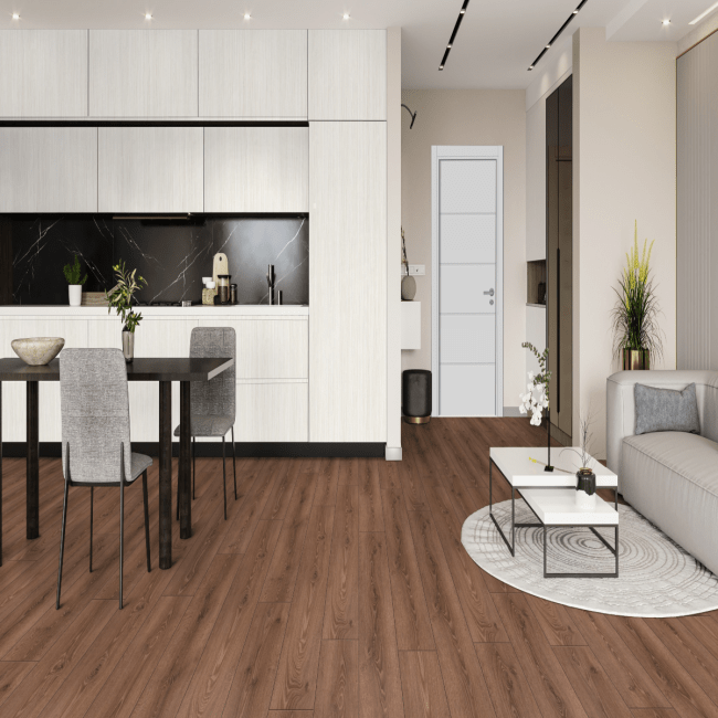 Stepclick Bosphorus V groove 8mm laminate flooring AC4