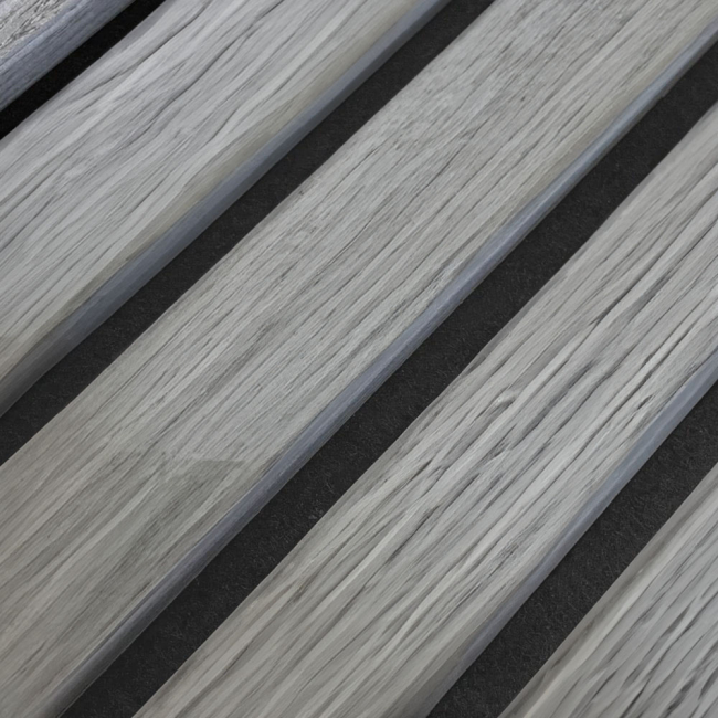 Acoustic Wall Panel Silver Grey Oak 60cm x 240cm