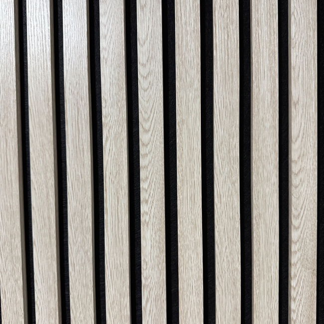 Acoustic Wall Panel Light Oak 60cm x 240cm