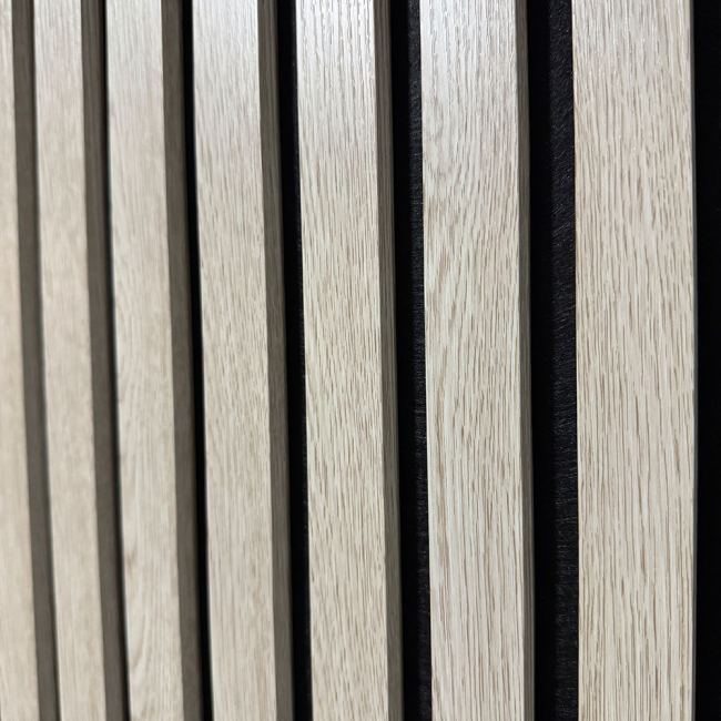Acoustic Wall Panel Light Oak 60cm x 240cm
