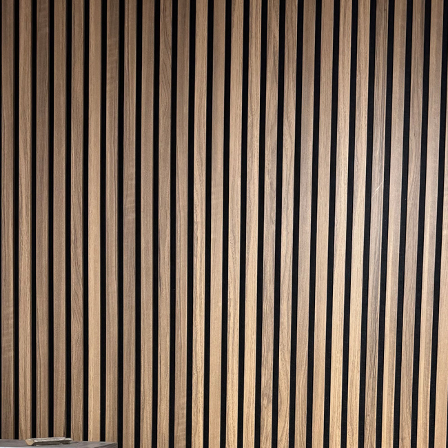 Acoustic Wall Panel Chestnut Brown 60cm x 240cm