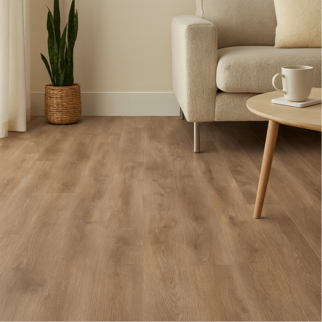 Vitality Sandstorm oak 8mm laminate flooring