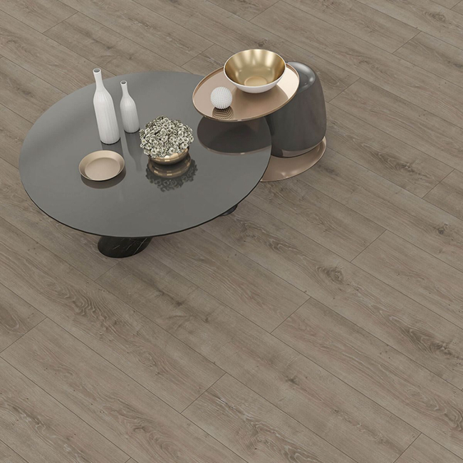 Stepclick wings Parrot oak V groove 8mm laminate flooring AC5