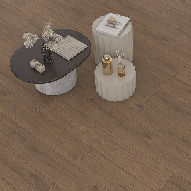 Stepclick wings Raven oak V groove 8mm laminate flooring AC5
