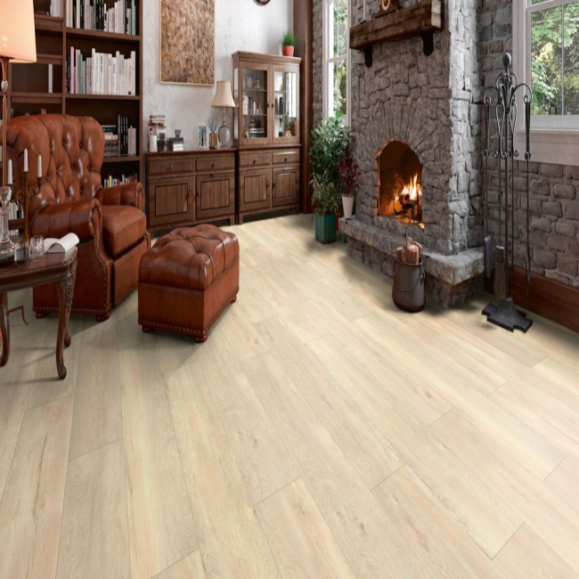 Kronotex saurland oak white 12mm V groove AC5 laminate flooring