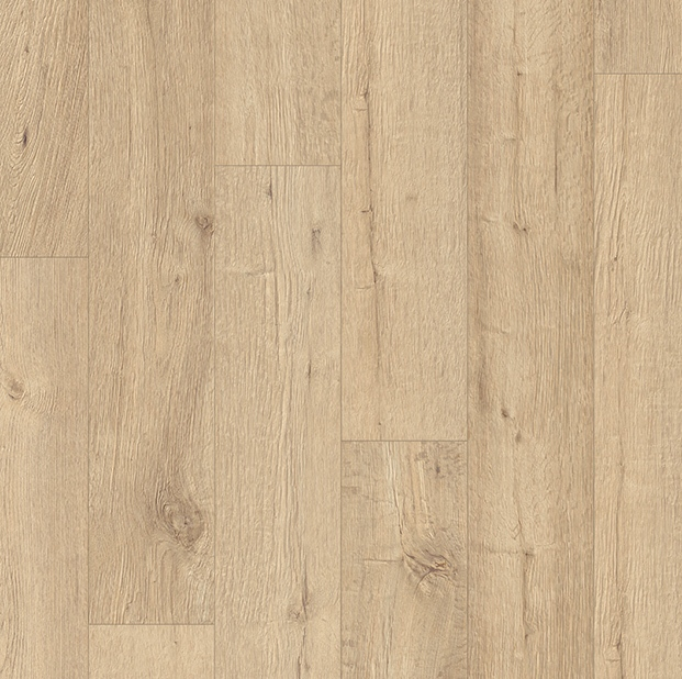 Quick Step Impressive Sandblasted Oak Natural Laminate Flooring - IM1853