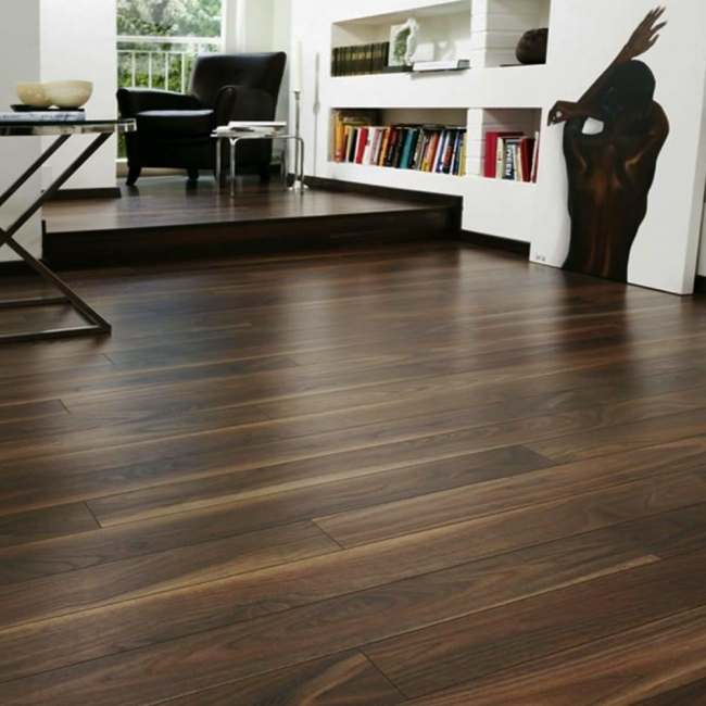 Krono vario plus Rich walnut 12mm laminate flooring