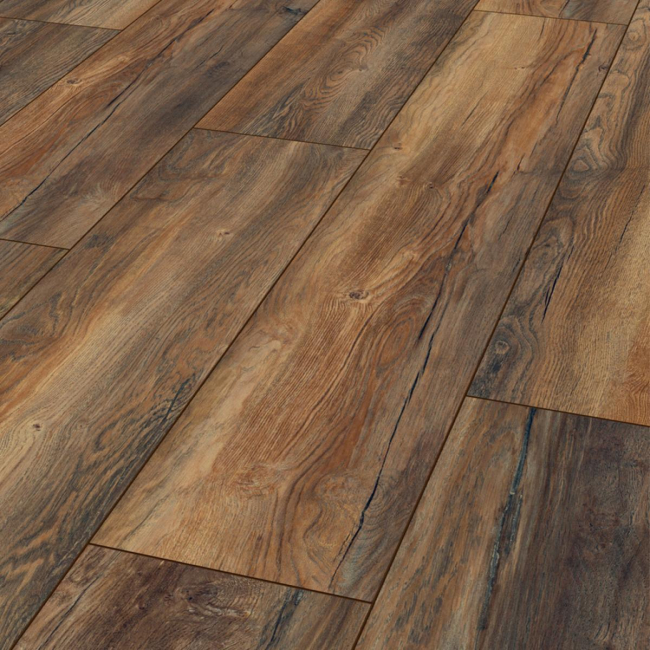 Kronotex harbour oak 12mm V groove AC5 laminate flooring