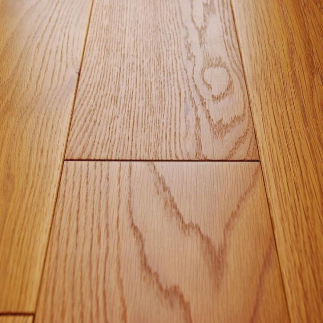 Natural Rustic Oak Engineered Wood Flooring Brushed Lacquered 14mm