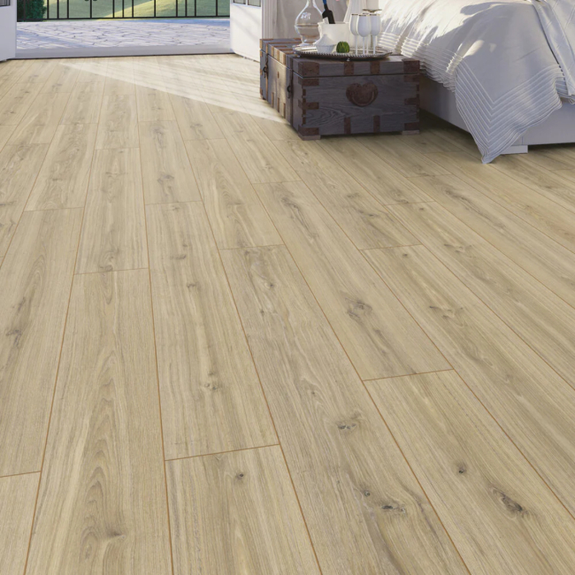 Kronotex Phalsbourg Oak 12mm V Groove AC5 Laminate Flooring