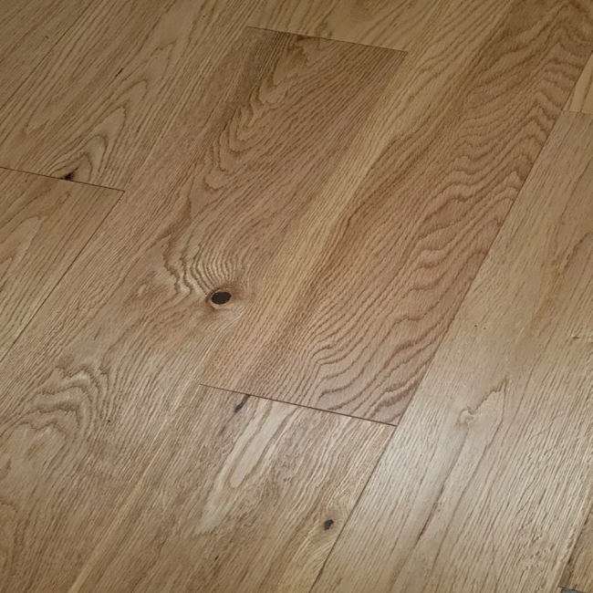 Natural Engineered Wood Flooring Rustic Oak 150 Wide UV Oiled 14mm Thick