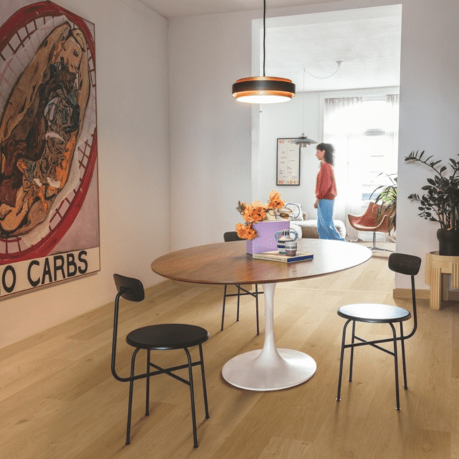 QUICK STEP : COAST OAK HONEY ALPHA BLOS BASE VINYL FLOORING TILES LVT AVSPT40320