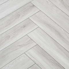 Longevity herringbone light grey oak lvt SPC click flooring **Built in underlay**