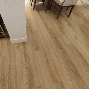 Honey elm 5mm SPC LVT Heavy duty 0.5 wear layer Click flooring. **Built in underlay**