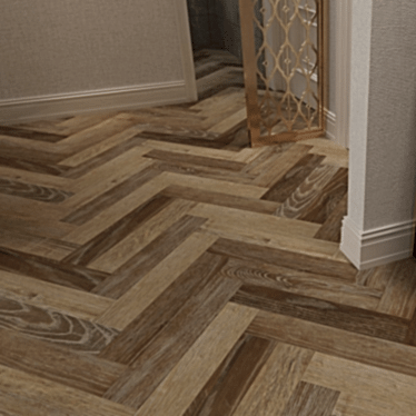 Norwegian oak herringbone 5mm SPC LVT Heavy duty 0.5 wear layer Click flooring. **Built in underlay**
