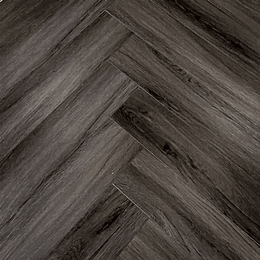 Atlantis dark herringbone 6.5mm SPC LVT Heavy duty 0.5 wear layer Click flooring. **Built in underlay**  DFH507
