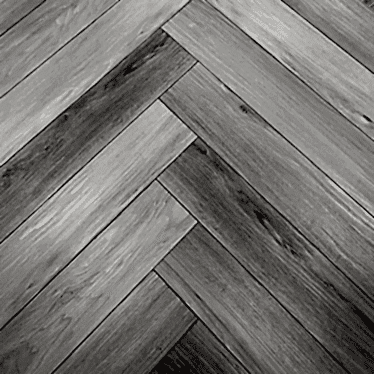 Pebble grey oak herringbone 6.5mm SPC LVT Heavy duty 0.5 wear layer Click flooring. **Built in underlay**  DFH509