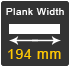  Plank Width 194mm