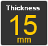  Thickness 15mm