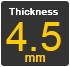  Thickness 4.5mm