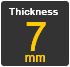  Thickness 7mm